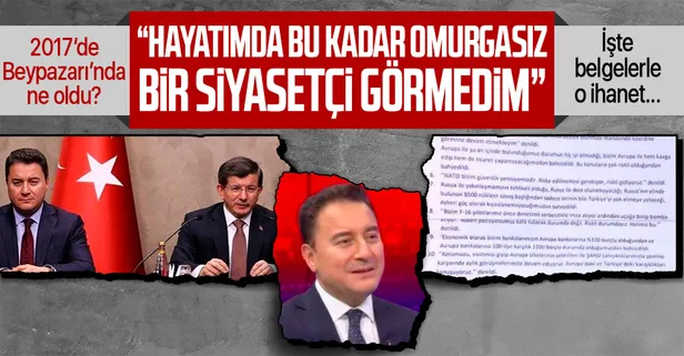 Ali Babacan'ın AK Parti'ye ihaneti A Haber'de değerlendirildi: "Hayatımda bu kadar omurgasız bir siyasetçi görmedim"