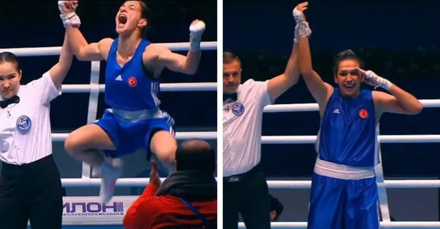 Dünya Boks Şampiyonası'nda Busenaz Sürmeneli ve Elif Güneri finalde!