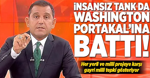 İnsansız tank projesi Fatih Portakal'a battı