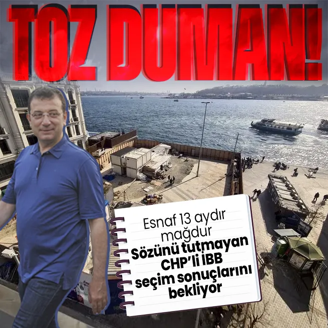 Otopark projesinde skandal! Esnaf 13 aydır mağdur! Sözünü tutmayan CHP’li İBB seçim sonuçlarını bekliyor
