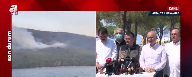 Yangın söndürme uçağı eleştirilerine Bakan Pakdemirli cevap verdi: Ne uçurduğunuz değil ne kadar su bıraktığınız önemli