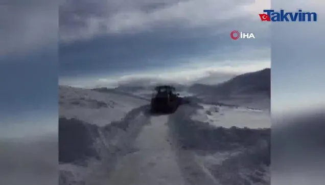 Erzurum’da 2 kişinin üzerine çığ düştü