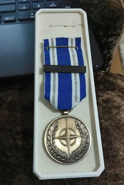 Emekli binbaşı NATO'dan aldığı madalyayı iade etti-1