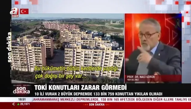 TOKİ'nin deprem bölgesindeki 134 bin konutu, depreme dayanıklı sistemler sayesinde zarar görmedi