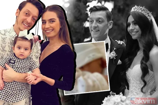 Başakşehirli futbolcu Mesut Özil ile Amine Gülşe'nin ikinci kız çocukları doğdu! İlk kare geldi Ela bebeğe ünlülerden yorum yağdı - 1