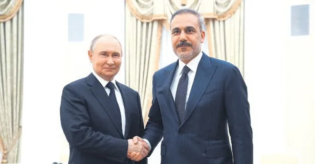 Savaş bitsin zirvesi | Bakan Fidan ve Vladimir Putin bir araya geldi