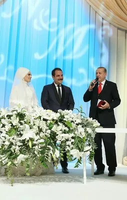 Erdoğan ve Yıldırım nikah şahidi oldu