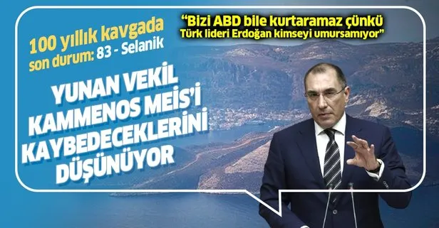 Yunan milletvekili Kammenos’tan Meis’i ABD bile kurtaramaz açıklaması: Çünkü Türk lideri Erdoğan kimseyi umursamıyor
