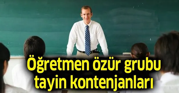 Öğretmenlerin mazerete bağlı yer değiştirme tercihleri başladı!