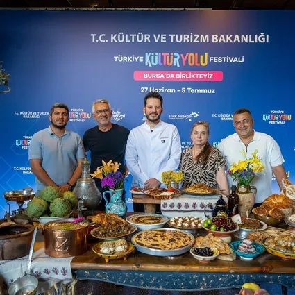 Bursa Kültür Yolu Festivali’nde gastronomi şöleni! Asırlık tatlar ilgi odağı oldu