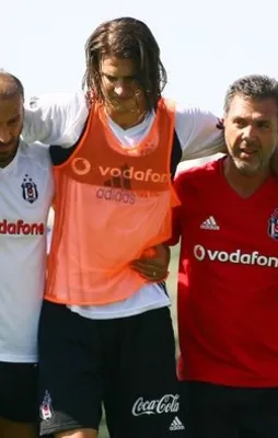 Beşiktaş antremanında sakatlık şoku