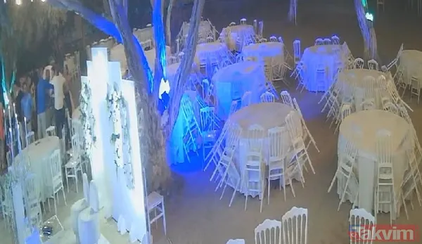Düğün salonu karıştı: Yumruklar sandalyeler havada uçuştu! Gelin ve damat... - 6
