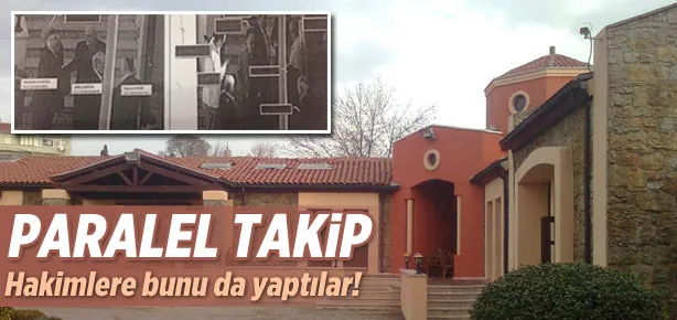 Paralelci polisler hakimleri kayıt altına almış