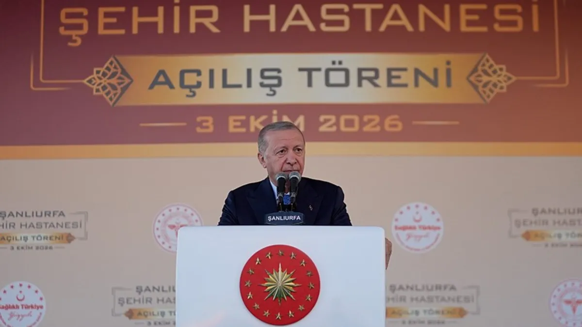 Şanlıurfa Şehir Hastanesi hizmete girdi! Başkan Erdoğan’dan fon mesajı: Milletin malına el uzatan hesap verecek