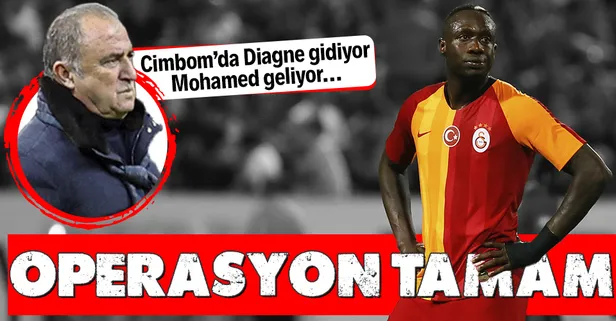 Cimbom forvet transferinde mutlu sonda: Diagne gidiyor Mohamed geliyor