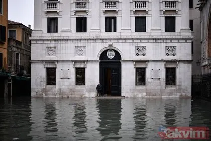Venedik’te sel felaketi! Son 50 yılın en yüksek seviyesi!