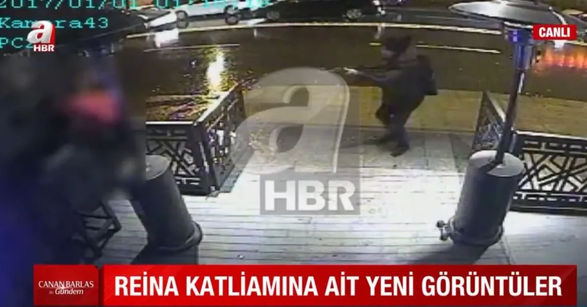 Reina saldırısının yeni görüntüleri A Haber'de yayınlandı!