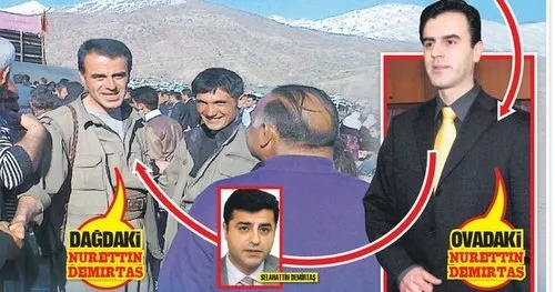 Teslim olan terörist her şeyi anlattı: "HDP'li Demirtaş'ın kardeşi Nurettin Demirtaş PKK mensuplarına ideolojik eğitim veriyordu"-1