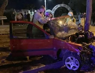 Kadıköy’de feci kaza: Paramparça oldu!
