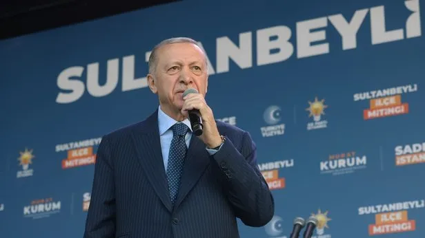 Son dakika: Başkan Erdoğandan Sultanbeyli mitinginde önemli açıklamalar