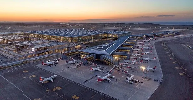İstanbul Havalimanı’nda koronavirüsle ilgili koruyucu tedbirler alınıyor