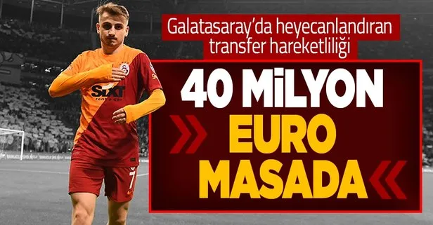 Galatasaray’ın üç yıldız oyuncusu Kerem, Marcao ve Nelsson için 40 milyonluk teklif masada!