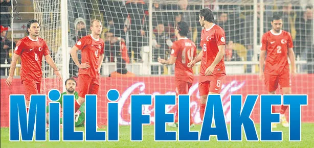 Milli felaket resmen çakıldık