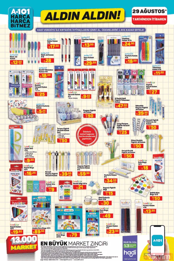 A101'de beyaz eşya indirimi! 12 Eylül kataloğunda yeni mutfak ürünleri yayınlandı - 16