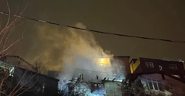 Sarıyer’de iki gecekondu yandı: 6 kişi yaralandı