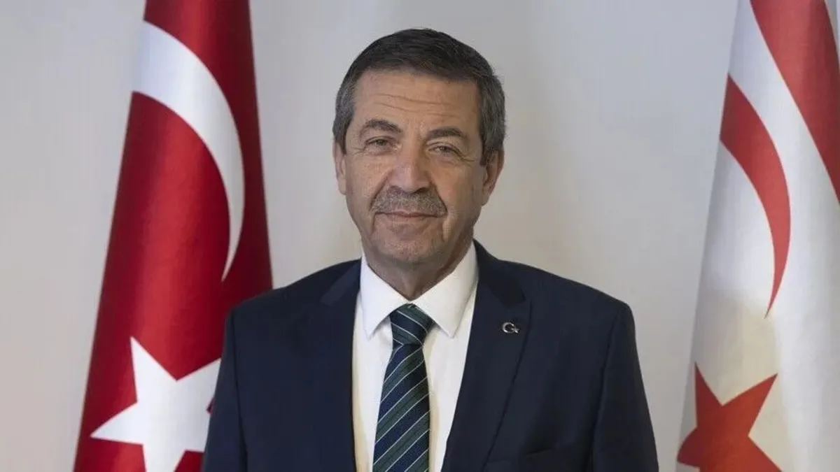 KKTC’den Kıbrıs’ta iki devletli çözüm vurgusu: Dışişleri Bakanı Ertuğruloğlu BM ve AB’ye tepki gösterdi