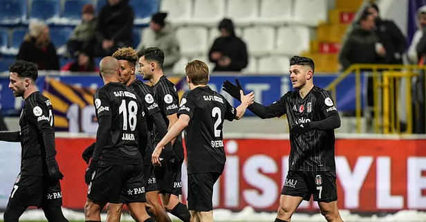 Kartal 4. sıraya uçtu! Eyüpspor - Beşiktaş: 1-3 | MAÇ SONUCU