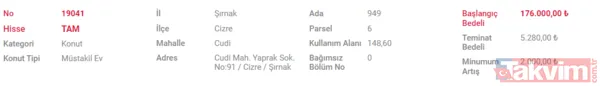 Halkbank 27.000 TL peşin 2.507,12 TL taksitle 148,60 m2 müstakil konut satıyor! Sahibinden arayan bakmadan geçmesin! - 8