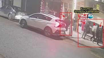 Yalova'da kuyumcu soygunu kamerada!