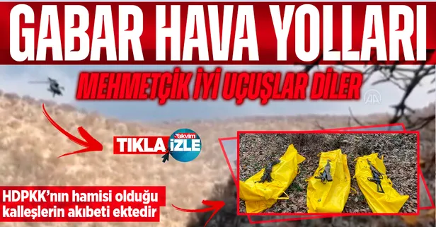 Son dakika: Şırnak'ta 3 terörist etkisiz hale getirildi! İçişleri Bakanlığı Gabar'daki operasyonun görüntülerini paylaştı