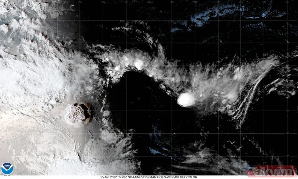 Önce yanardağ patladı sonra tsunami oluştu! Japonya'da ortalık karıştı - 26