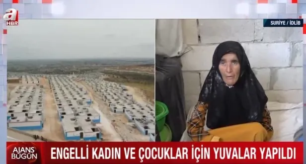 Suriye'de sığınmacılar için yapılan briket evler A Haber ekibi tarafından görüntülendi! 1 milyon Suriyeli oraya yerleşecek-5