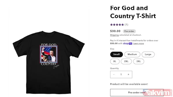 Trump saldırısı hatıra tişörtlerinde! Çinli perakendeciler krizi fırsata çevirdi: Biden’dan hızlı harekete geçtiler - 7