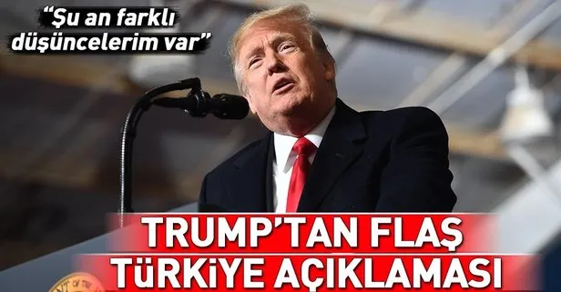 Son dakika: Trump’tan flaş Türkiye açıklaması