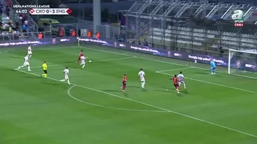 GOL: Bukayo Saka | Hırvatistan 0-4 İngiltere Uluslar Ligi
