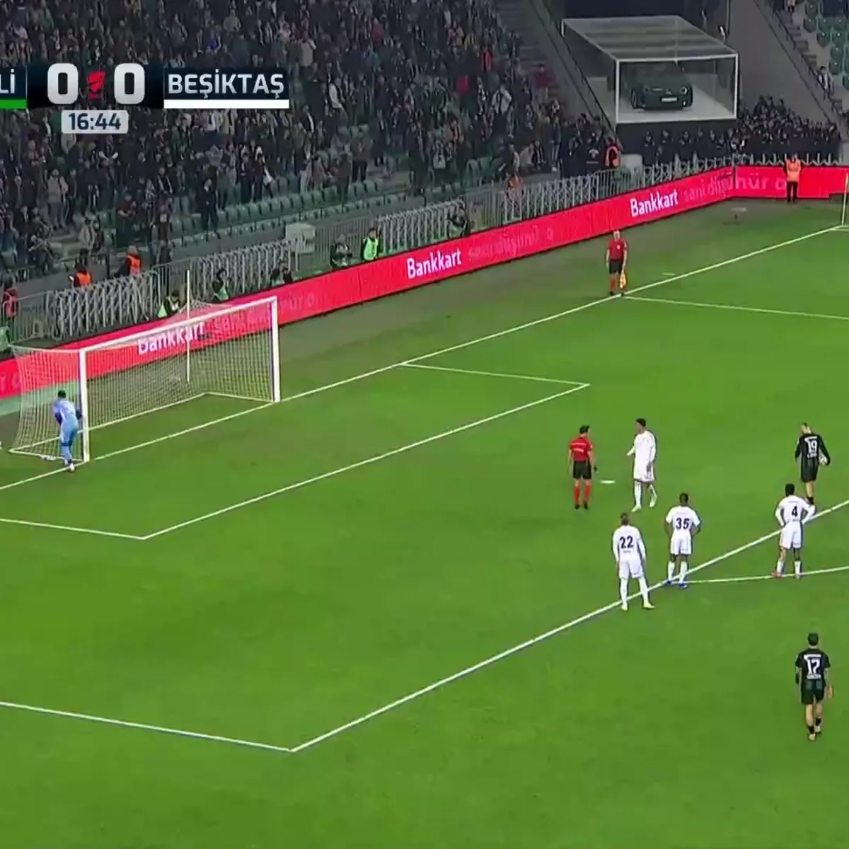 GOL | Kocaelispor 1-0 Beşiktaş (Serdar Dursun)