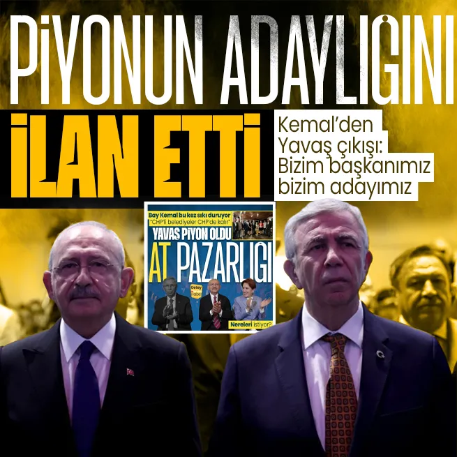 Mansur Yavaştan sonra bir çıkış da CHP Genel Başkanı Kemal Kılıçdaroğlundan: Mansur Yavaş bizim başkanımız bizim adayımız