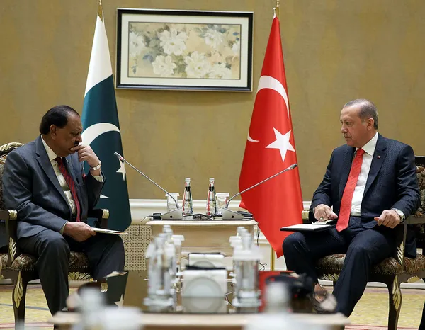 Cumhurbaşkanı Erdoğan, Memnun Hüseyin ile görüştü-1