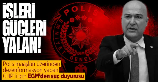 EGM'den maaş promosyonu açıklaması! CHP'li Murat Bakan'ın yalanlarına suç duyurusu