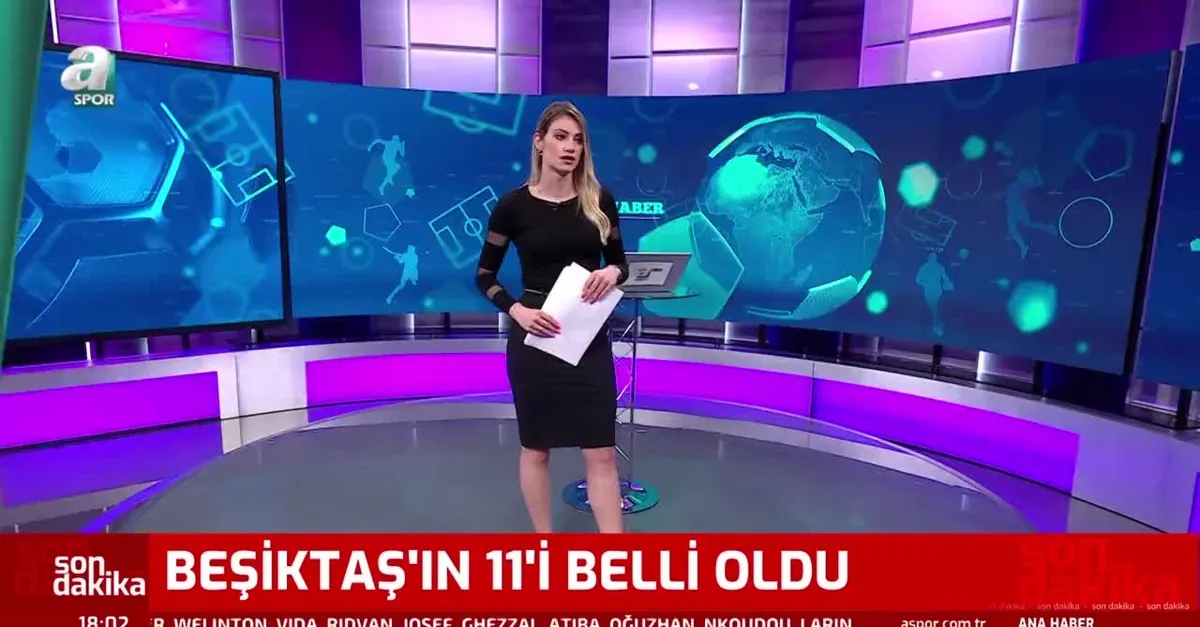 Beşiktaş’ın ilk 11’i belli oldu