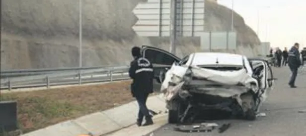 Osman Gazi Köprüsü’nde zincirleme kaza