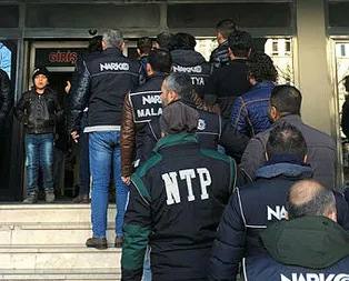 Malatya’da uyuşturucu operasyonu: 9 gözaltı!