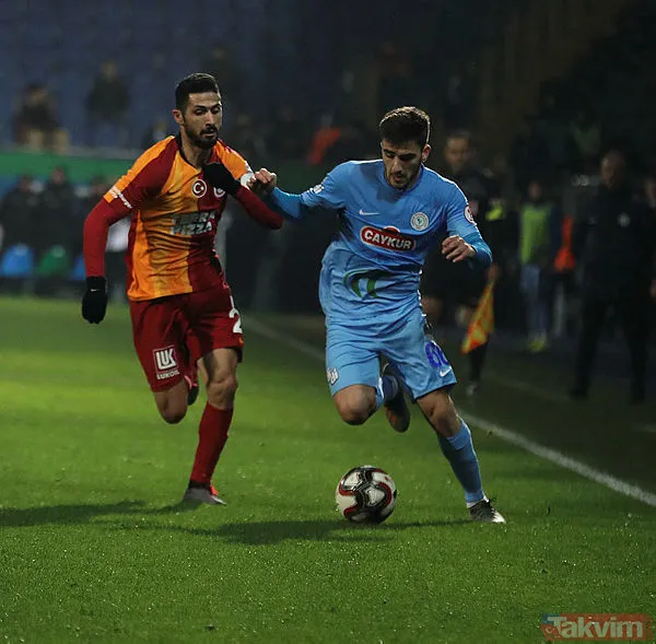 Galatasaray kupada rövanş maçına kilitlendi! İşte Terim'in Çaykur Rizespor maçı 11'i - 1