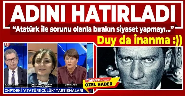 Mehmet Ali Çelebi’nin çıkışı Canan Kaftancıoğlu’nu tutuşturdu: Atatürk ile sorunu olanla....
