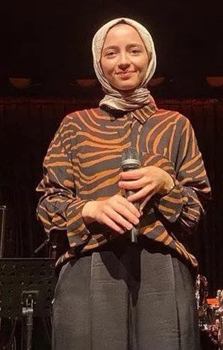 Sosyal medya genç cazcı Büşra Kayıkçı’yı konuşuyor! Başörtüsü taktığı için linç edildi