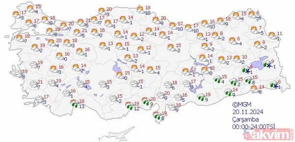 Meteoroloji hafta sonu için uyardı! Kuvvetli sağanak bekleniyor: O illerde sarı kod! - 20